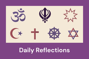 daily reflections button